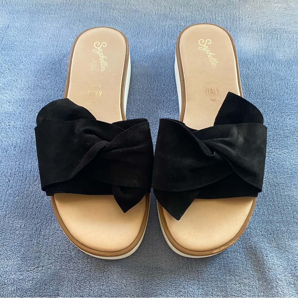 Seychelles Bow Slip On Sandals